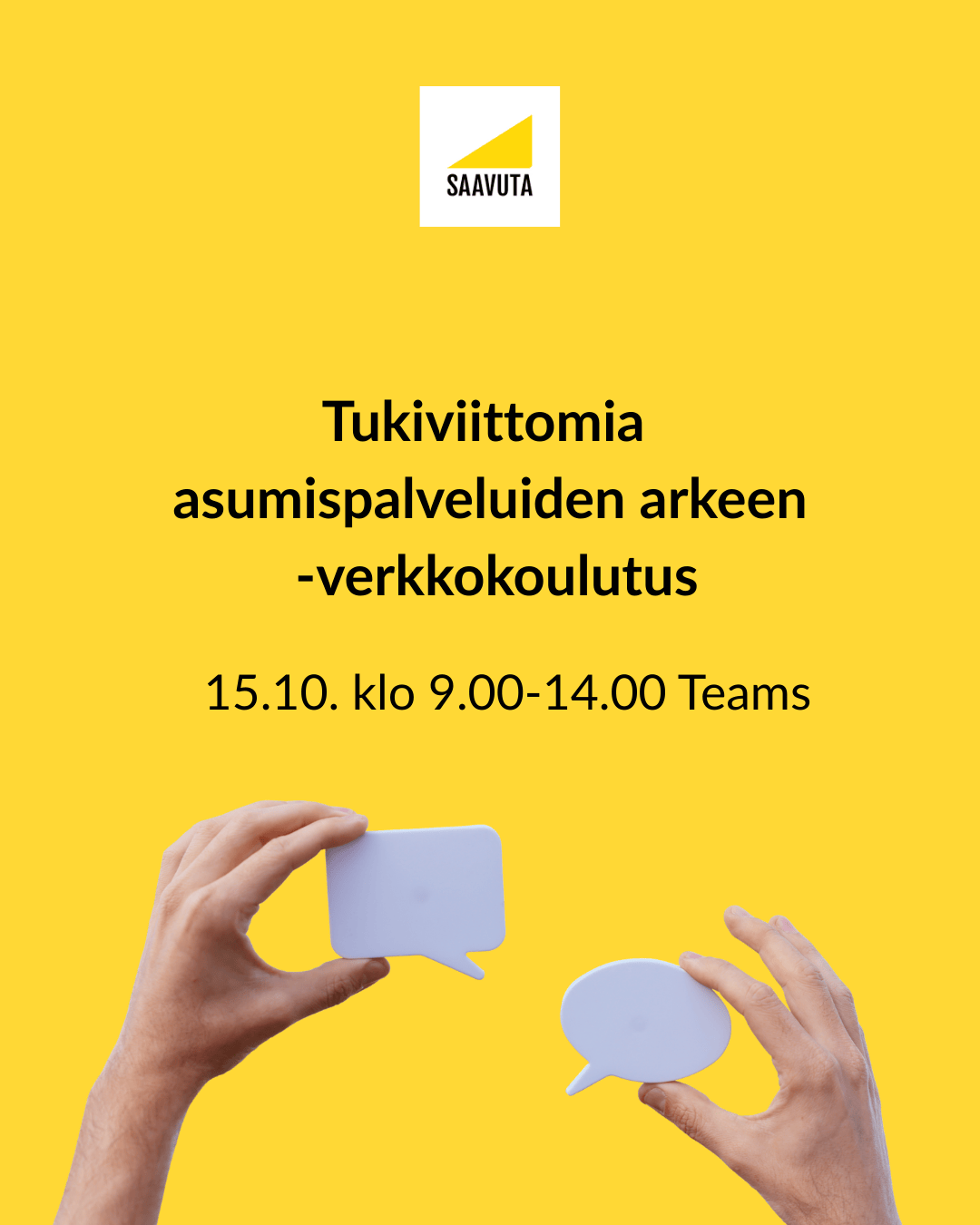 kädet ja puhekuplat